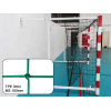 Filets de handball pour buts rabattables tressés 3mm maille simple 100mm (la paire)