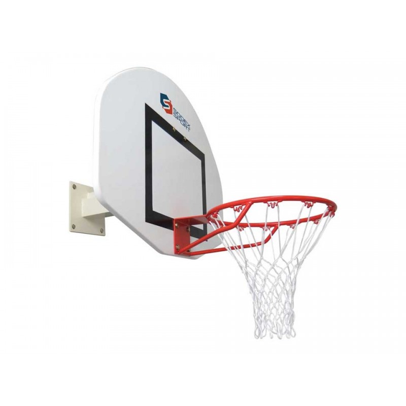 Panier de basket-ball mural de 43 po pour intérieur/extérieur par Soozier  A61-030