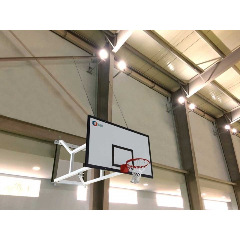 Panier de basket mural et rabattable (l'unité)