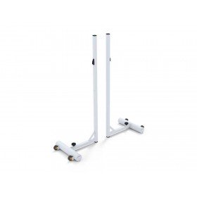 Poteaux de badminton mobiles d'entraînement (la paire)