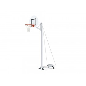 Panier de basket extérieur sur platine – 3,05 m - Powershot