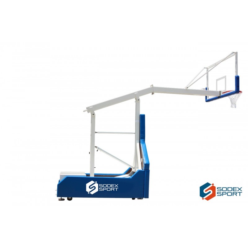 Panier de basket mobile et pliable, 1 position de jeu (l'unité)