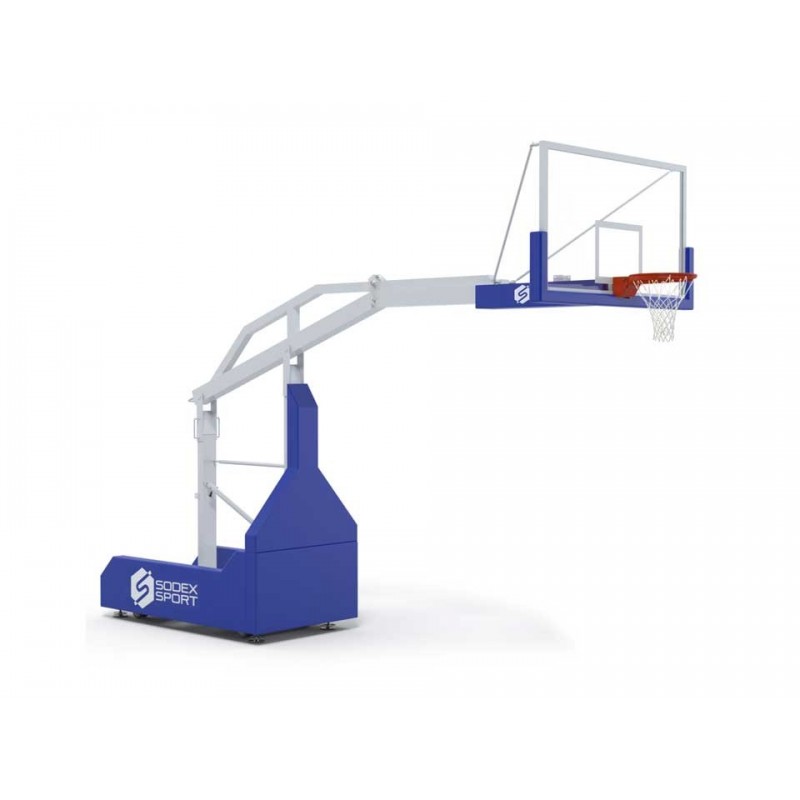 Panier de basket compétition mobile et pliable, 2 positions de jeu (l'unité)