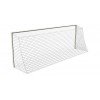 Filets de football à 8 buts rabattables Premium TPE 3mm maille simple 120mm forme trapézoïdale (la paire)