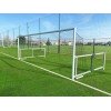 Filets de football à 8 buts rabattables TPE 3mm maille simple 145mm forme triangulaire (la paire)