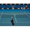 Filet de tennis Haute compétition 4mm maille double, bandes sur le pourtour, barres de cadrage (avec régulateur)