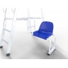 Chaise latérale droite ou gauche en aluminium