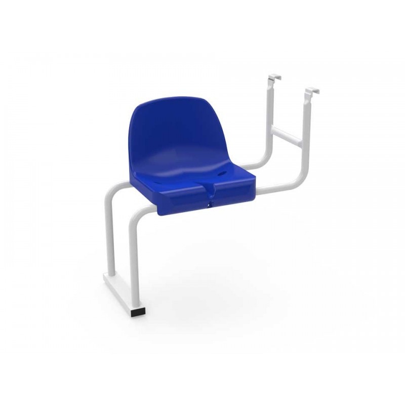Chaise latérale droite ou gauche en aluminium
