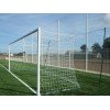Filets de football à 11 TPE 4mm maille simple 120mm forme européenne (la paire)
