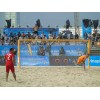 Buts de beach soccer 5,50x2,20m avec ancrages (la paire)