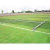 Poteaux de rugby sur charnière hauteur 11m en aluminium sans fourreaux (la paire)