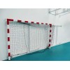 Buts de handball Compétition rabattables, façade monobloc réglable en profondeur 1m à 1m50 (la paire)